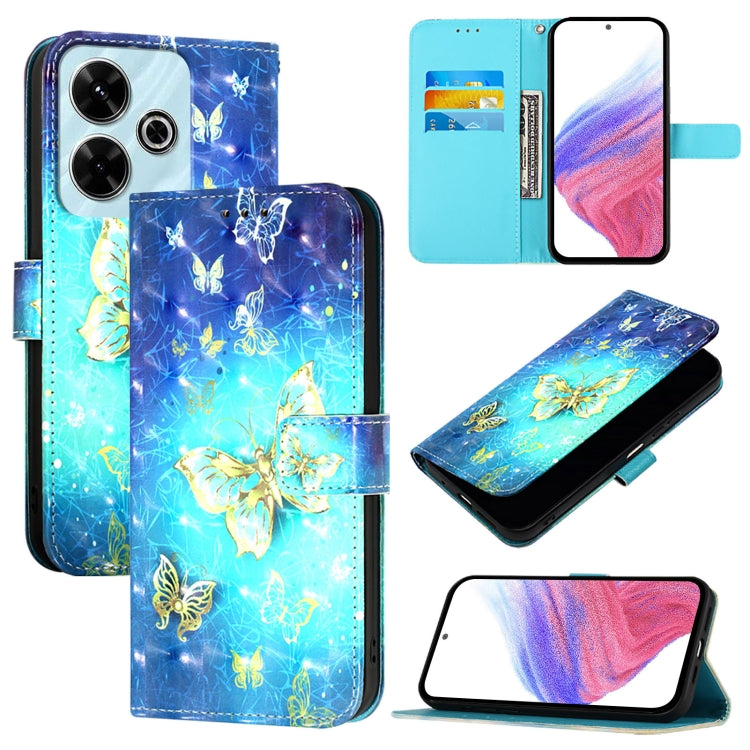 3D Painting Horizontal Flip Leather Phone Case, For Xiaomi Redmi 13 4G, For Xiaomi Poco M6 Pro 4G, For Xiaomi Redmi A3, For Xiaomi Redmi Note 13 Pro 4G Global, For Xiaomi Redmi Note 13 4G Global, For Xiaomi Redmi K70E