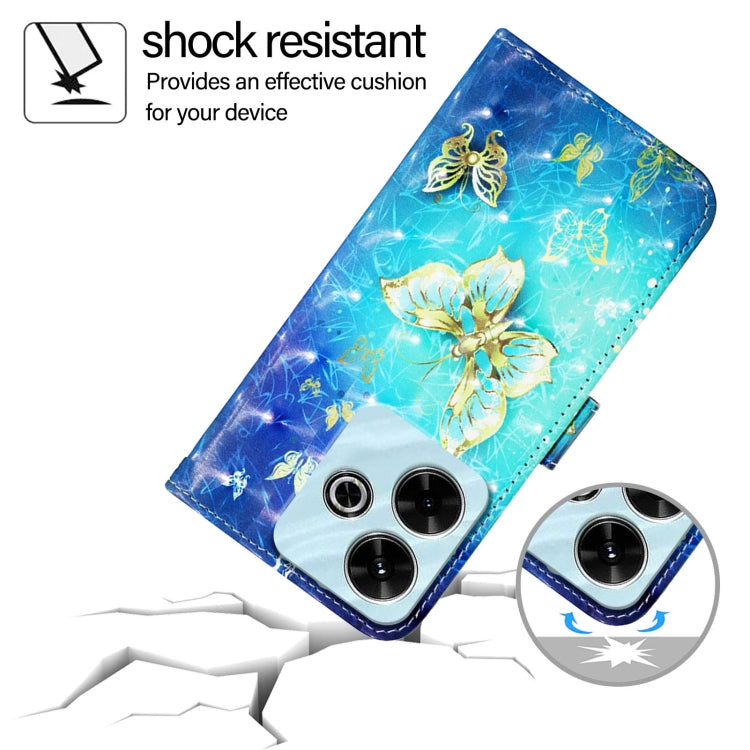 3D Painting Horizontal Flip Leather Phone Case, For Xiaomi Redmi 13 4G, For Xiaomi Poco M6 Pro 4G, For Xiaomi Redmi A3, For Xiaomi Redmi Note 13 Pro 4G Global, For Xiaomi Redmi Note 13 4G Global, For Xiaomi Redmi K70E
