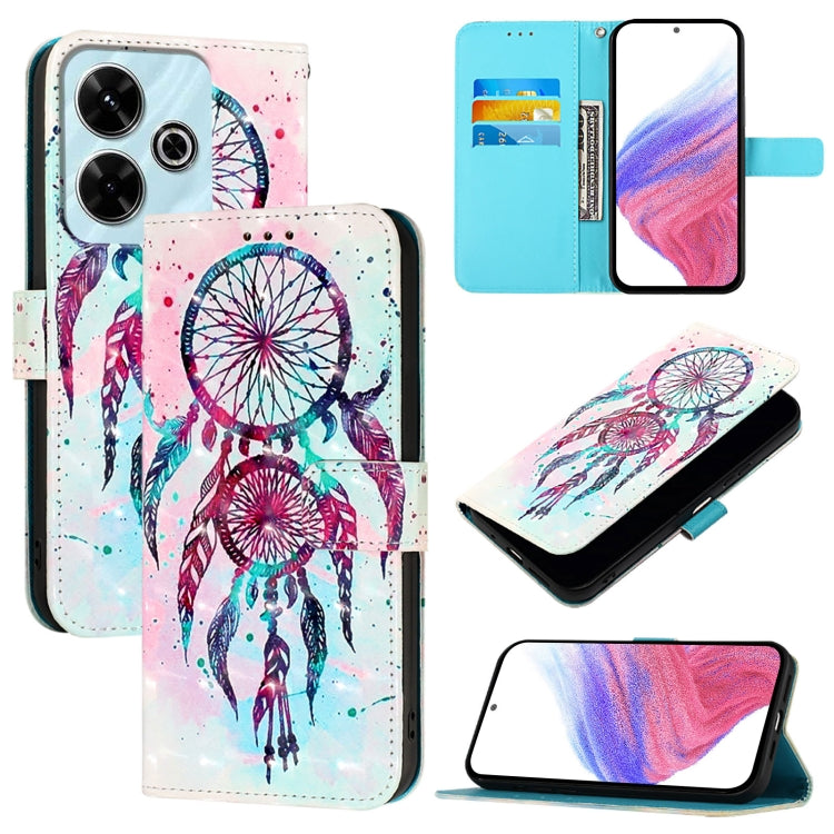 3D Painting Horizontal Flip Leather Phone Case, For Xiaomi Redmi 13 4G, For Xiaomi Poco M6 Pro 4G, For Xiaomi Redmi A3, For Xiaomi Redmi Note 13 Pro 4G Global, For Xiaomi Redmi Note 13 4G Global, For Xiaomi Redmi K70E