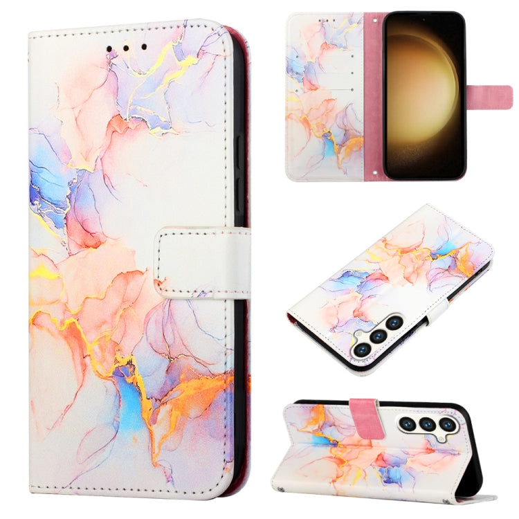 PT003 Marble Pattern Flip Leather Phone Case, For Samsung Galaxy A55, For Samsung Galaxy A35 5G, For Samsung Galaxy S24 Ultra 5G, For Samsung Galaxy S24+ 5G, For Samsung Galaxy S24 5G