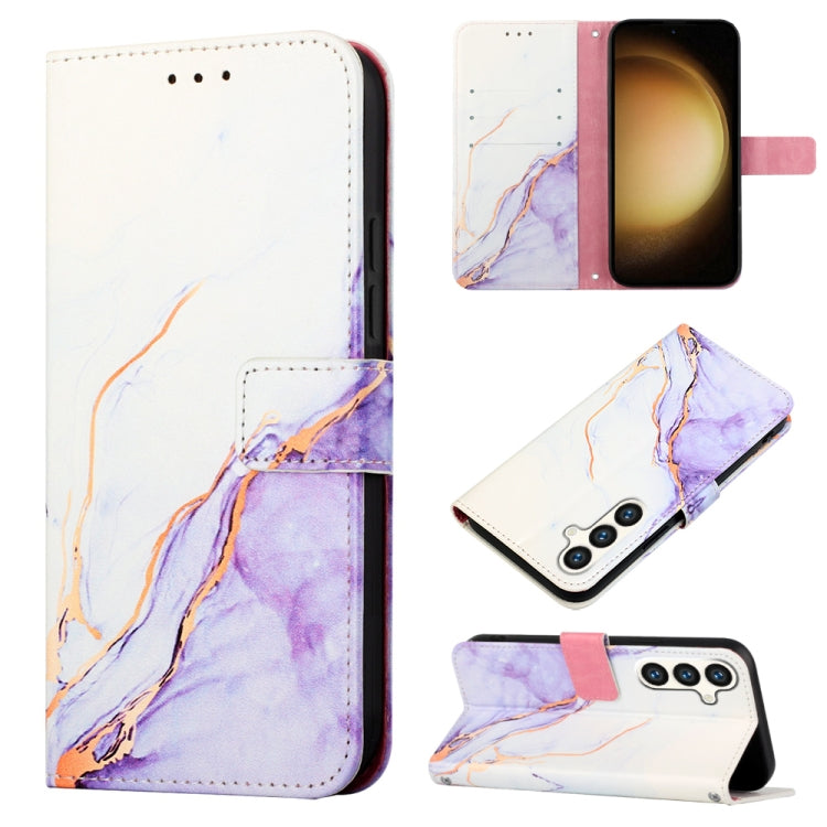 PT003 Marble Pattern Flip Leather Phone Case, For Samsung Galaxy A55, For Samsung Galaxy A35 5G, For Samsung Galaxy S24 Ultra 5G, For Samsung Galaxy S24+ 5G, For Samsung Galaxy S24 5G