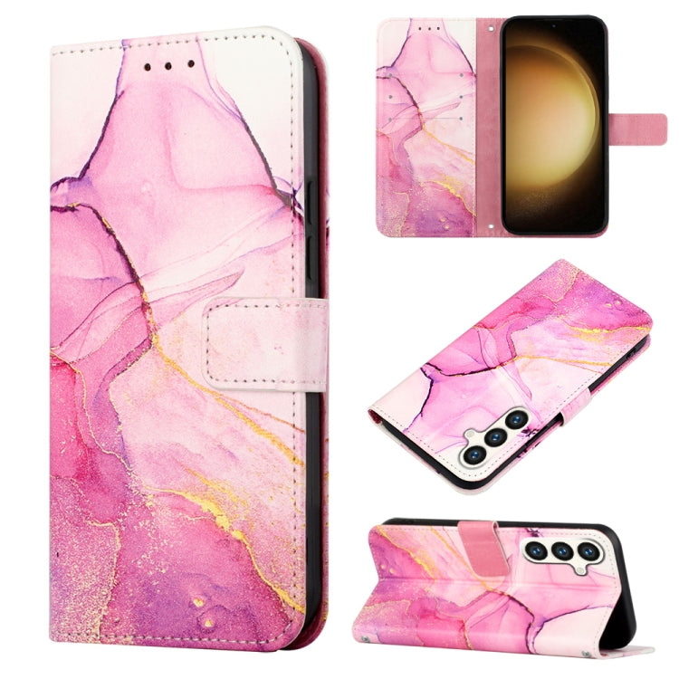 PT003 Marble Pattern Flip Leather Phone Case, For Samsung Galaxy A55, For Samsung Galaxy A35 5G, For Samsung Galaxy S24 Ultra 5G, For Samsung Galaxy S24+ 5G, For Samsung Galaxy S24 5G