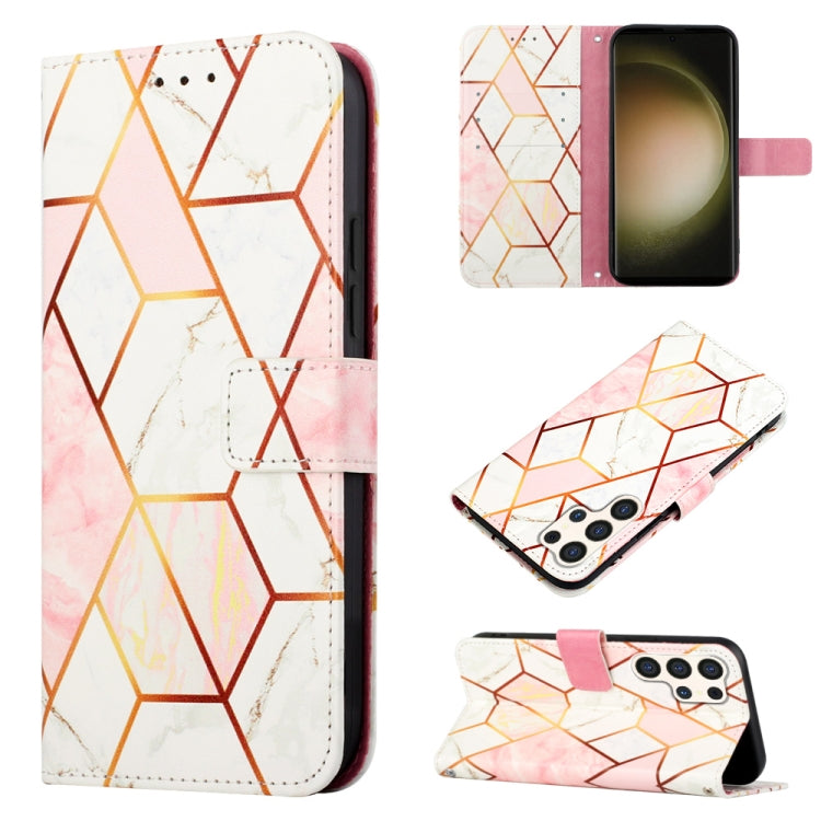 PT003 Marble Pattern Flip Leather Phone Case, For Samsung Galaxy A55, For Samsung Galaxy A35 5G, For Samsung Galaxy S24 Ultra 5G, For Samsung Galaxy S24+ 5G, For Samsung Galaxy S24 5G