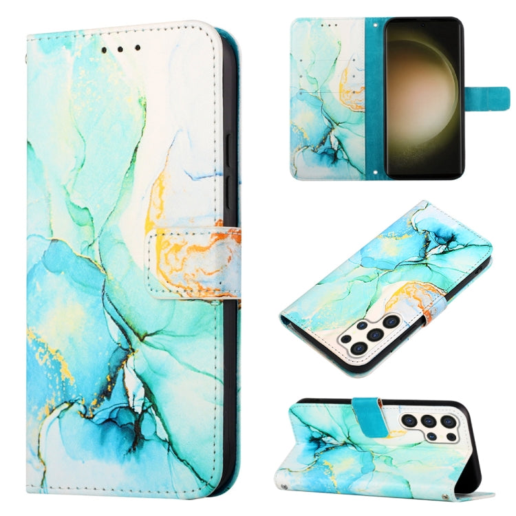 PT003 Marble Pattern Flip Leather Phone Case, For Samsung Galaxy A55, For Samsung Galaxy A35 5G, For Samsung Galaxy S24 Ultra 5G, For Samsung Galaxy S24+ 5G, For Samsung Galaxy S24 5G