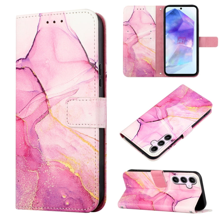 PT003 Marble Pattern Flip Leather Phone Case, For Samsung Galaxy A55, For Samsung Galaxy A35 5G, For Samsung Galaxy S24 Ultra 5G, For Samsung Galaxy S24+ 5G, For Samsung Galaxy S24 5G