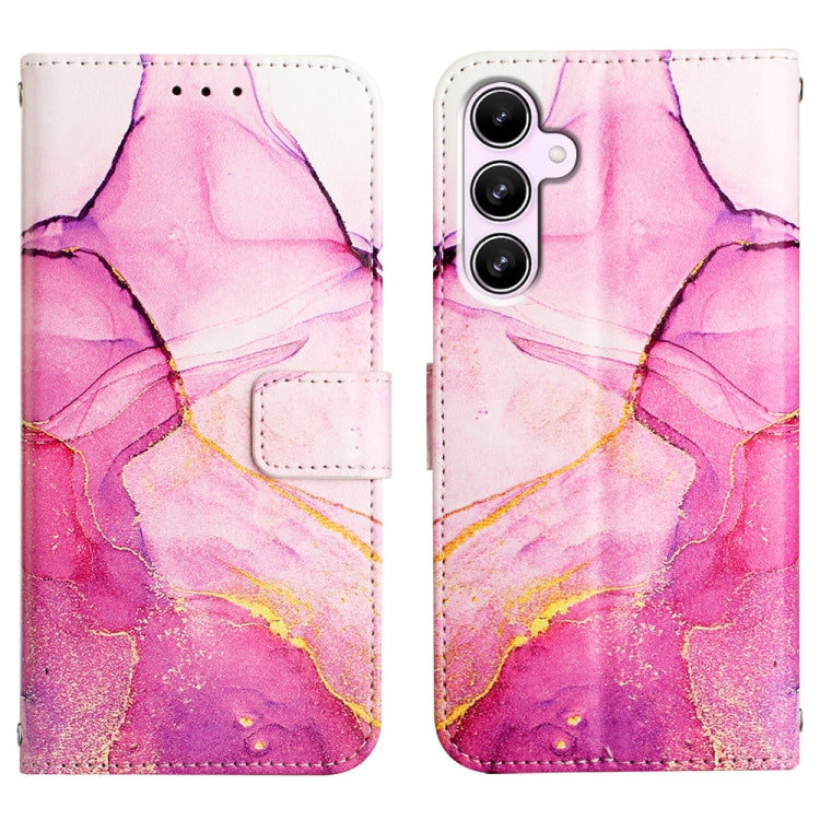 PT003 Marble Pattern Flip Leather Phone Case, For Samsung Galaxy A55, For Samsung Galaxy A35 5G, For Samsung Galaxy S24 Ultra 5G, For Samsung Galaxy S24+ 5G, For Samsung Galaxy S24 5G