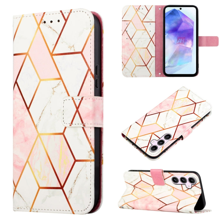 PT003 Marble Pattern Flip Leather Phone Case, For Samsung Galaxy A55, For Samsung Galaxy A35 5G, For Samsung Galaxy S24 Ultra 5G, For Samsung Galaxy S24+ 5G, For Samsung Galaxy S24 5G