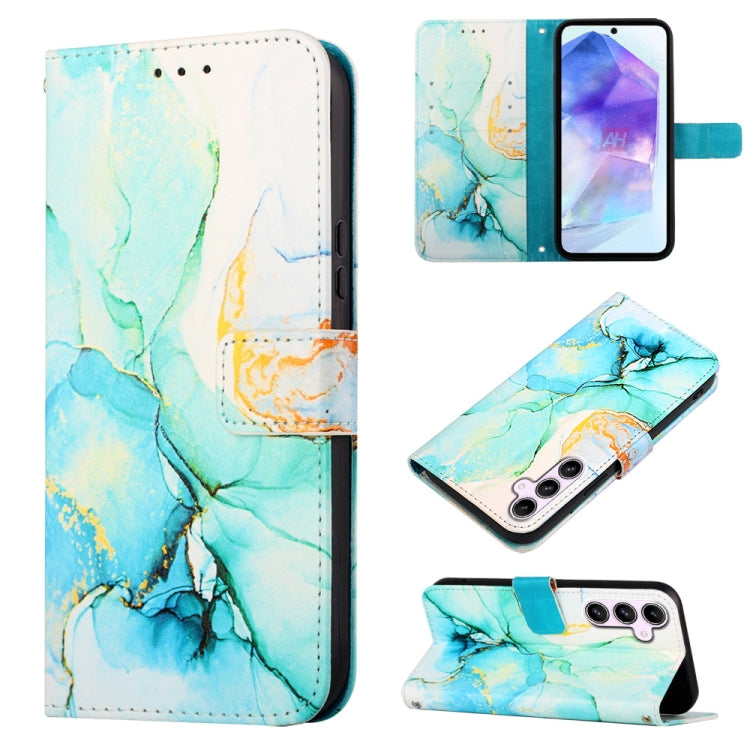 PT003 Marble Pattern Flip Leather Phone Case, For Samsung Galaxy A55, For Samsung Galaxy A35 5G, For Samsung Galaxy S24 Ultra 5G, For Samsung Galaxy S24+ 5G, For Samsung Galaxy S24 5G