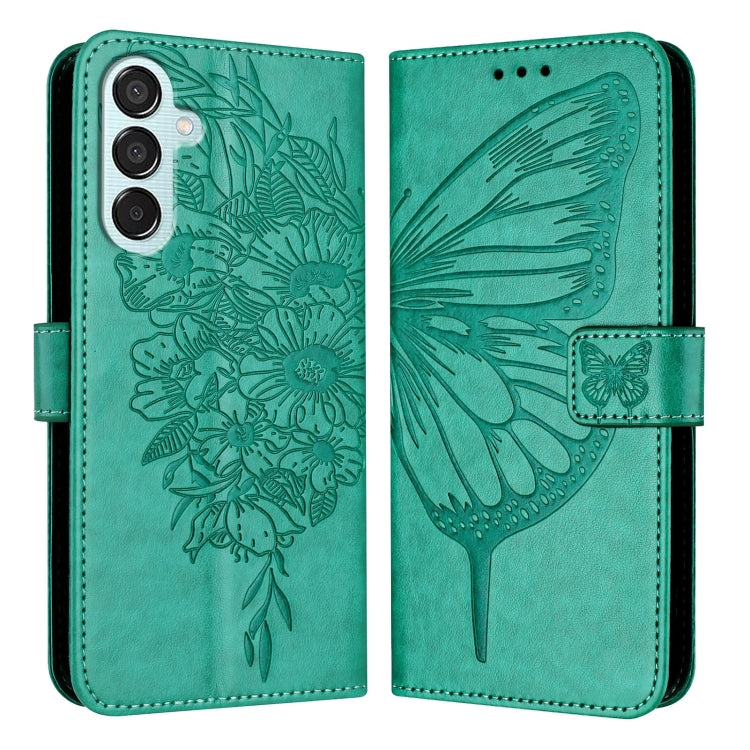 Embossed Butterfly Leather Phone Case, For Samsung Galaxy S24 FE 5G, For Samsung Galaxy M55, For Samsung Galaxy M15 / F15 5G Global, For Samsung Galaxy Xcover7, For Samsung Galaxy A55, For Samsung Galaxy A35 5G