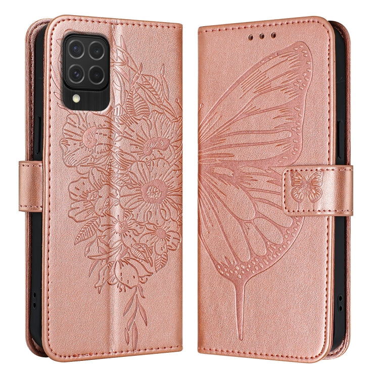 Embossed Butterfly Leather Phone Case, For Samsung Galaxy Xcover6 Pro, For Samsung Galaxy M52 5G, For Samsung Galaxy M32 4G Global / M22, For Samsung Galaxy A41 EU, For Samsung Galaxy M62, For Samsung Galaxy A91 / M80s / S10 Lite