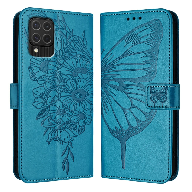 Embossed Butterfly Leather Phone Case, For Samsung Galaxy Xcover6 Pro, For Samsung Galaxy M52 5G, For Samsung Galaxy M32 4G Global / M22, For Samsung Galaxy A41 EU, For Samsung Galaxy M62, For Samsung Galaxy A91 / M80s / S10 Lite
