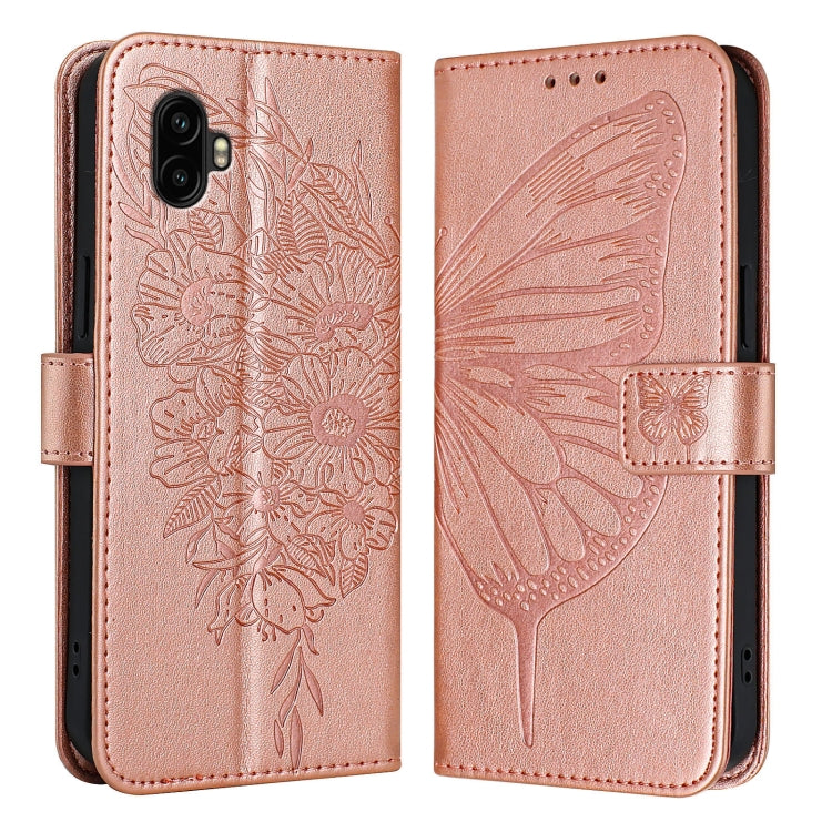 Embossed Butterfly Leather Phone Case, For Samsung Galaxy Xcover6 Pro, For Samsung Galaxy M52 5G, For Samsung Galaxy M32 4G Global / M22, For Samsung Galaxy A41 EU, For Samsung Galaxy M62, For Samsung Galaxy A91 / M80s / S10 Lite