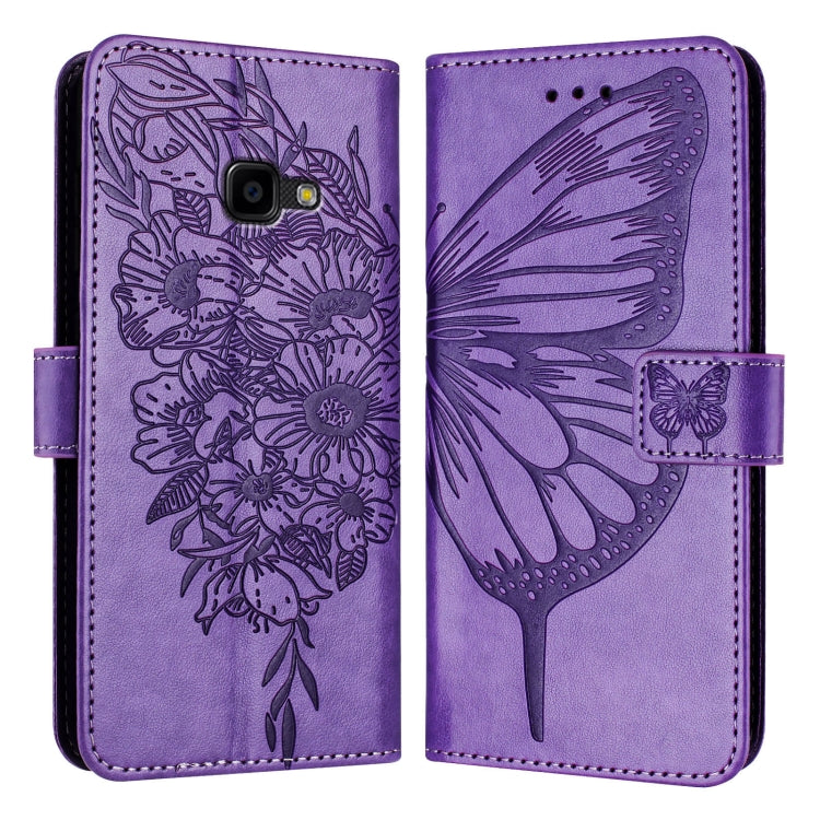 Embossed Butterfly Leather Phone Case, For Samsung Galaxy A40, For Samsung Galaxy A10 / M10 EU, For Samsung Galaxy Xcover 4s / Xcover 4, For Samsung Galaxy S10e, For Samsung Galaxy S10+, For Samsung Galaxy S10