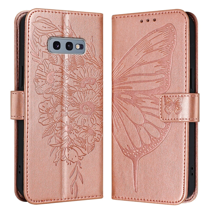 Embossed Butterfly Leather Phone Case, For Samsung Galaxy A40, For Samsung Galaxy A10 / M10 EU, For Samsung Galaxy Xcover 4s / Xcover 4, For Samsung Galaxy S10e, For Samsung Galaxy S10+, For Samsung Galaxy S10