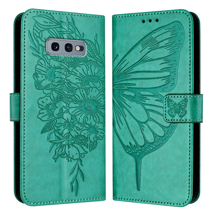 Embossed Butterfly Leather Phone Case, For Samsung Galaxy A40, For Samsung Galaxy A10 / M10 EU, For Samsung Galaxy Xcover 4s / Xcover 4, For Samsung Galaxy S10e, For Samsung Galaxy S10+, For Samsung Galaxy S10