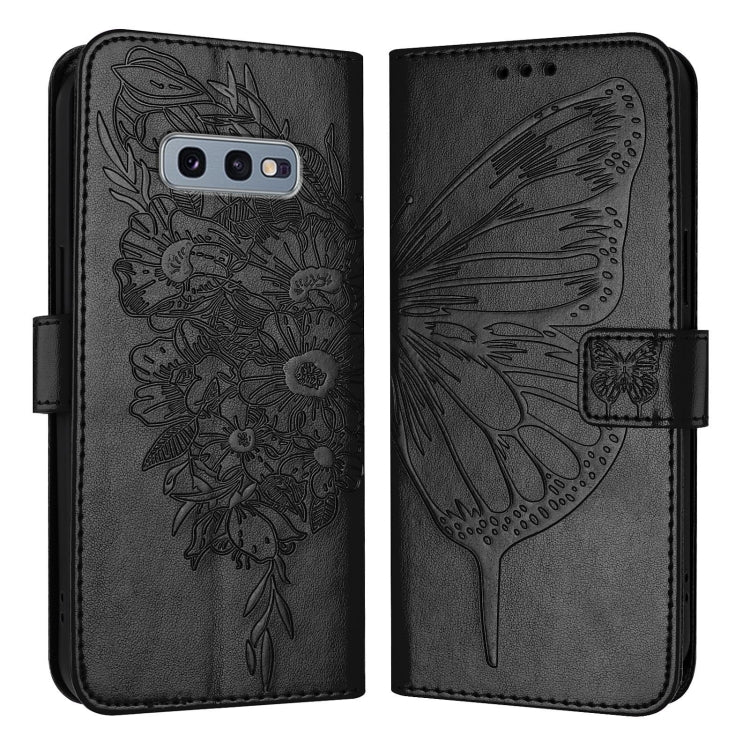 Embossed Butterfly Leather Phone Case, For Samsung Galaxy A40, For Samsung Galaxy A10 / M10 EU, For Samsung Galaxy Xcover 4s / Xcover 4, For Samsung Galaxy S10e, For Samsung Galaxy S10+, For Samsung Galaxy S10