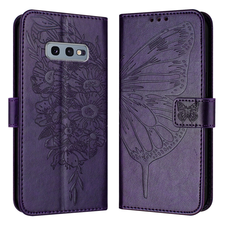 Embossed Butterfly Leather Phone Case, For Samsung Galaxy A40, For Samsung Galaxy A10 / M10 EU, For Samsung Galaxy Xcover 4s / Xcover 4, For Samsung Galaxy S10e, For Samsung Galaxy S10+, For Samsung Galaxy S10