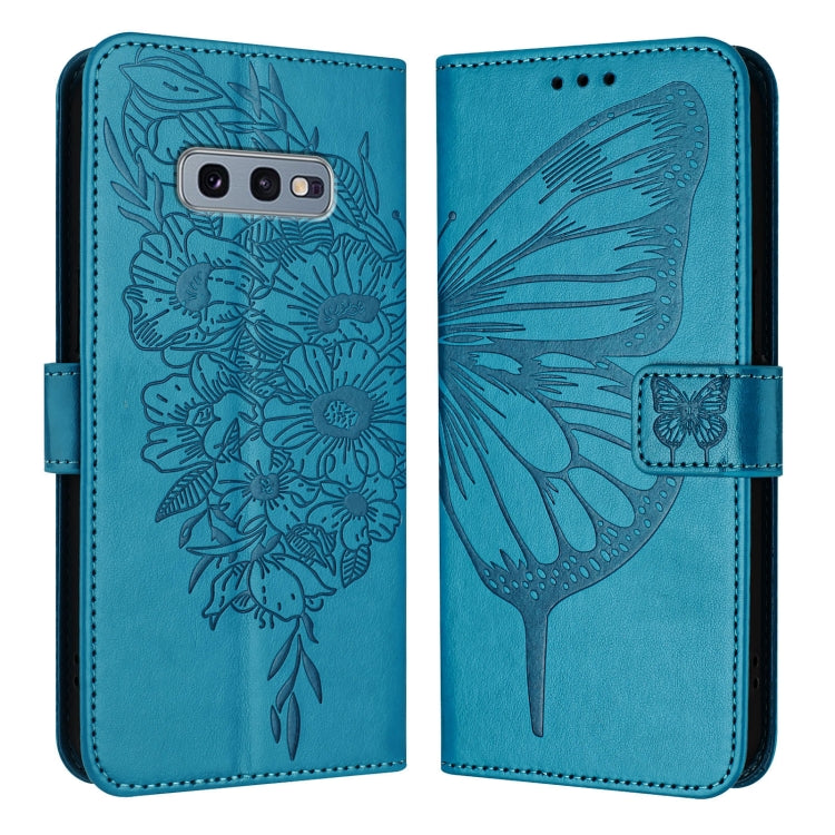 Embossed Butterfly Leather Phone Case, For Samsung Galaxy A40, For Samsung Galaxy A10 / M10 EU, For Samsung Galaxy Xcover 4s / Xcover 4, For Samsung Galaxy S10e, For Samsung Galaxy S10+, For Samsung Galaxy S10