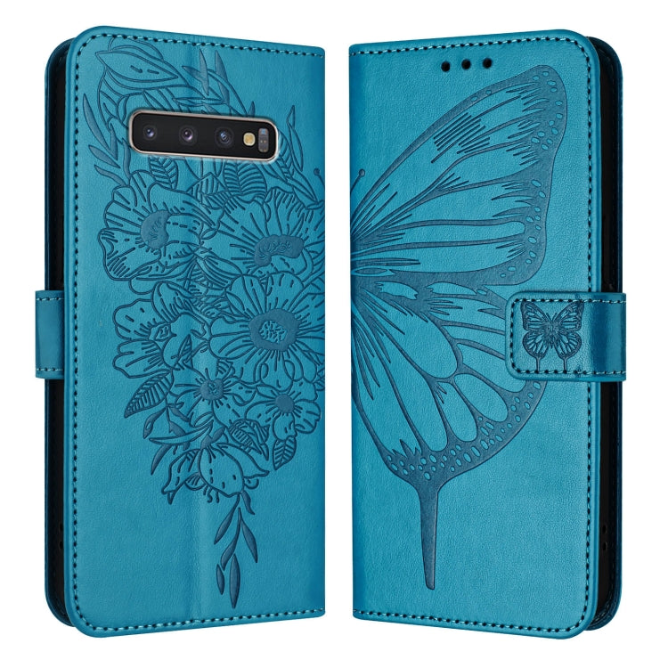 Embossed Butterfly Leather Phone Case, For Samsung Galaxy A40, For Samsung Galaxy A10 / M10 EU, For Samsung Galaxy Xcover 4s / Xcover 4, For Samsung Galaxy S10e, For Samsung Galaxy S10+, For Samsung Galaxy S10