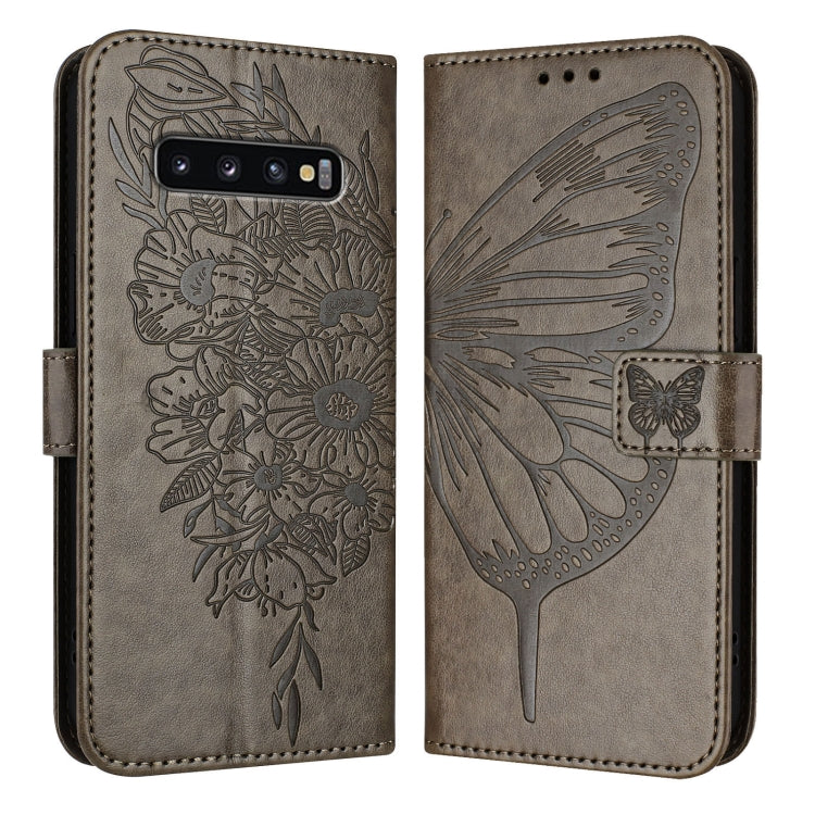 Embossed Butterfly Leather Phone Case, For Samsung Galaxy A40, For Samsung Galaxy A10 / M10 EU, For Samsung Galaxy Xcover 4s / Xcover 4, For Samsung Galaxy S10e, For Samsung Galaxy S10+, For Samsung Galaxy S10