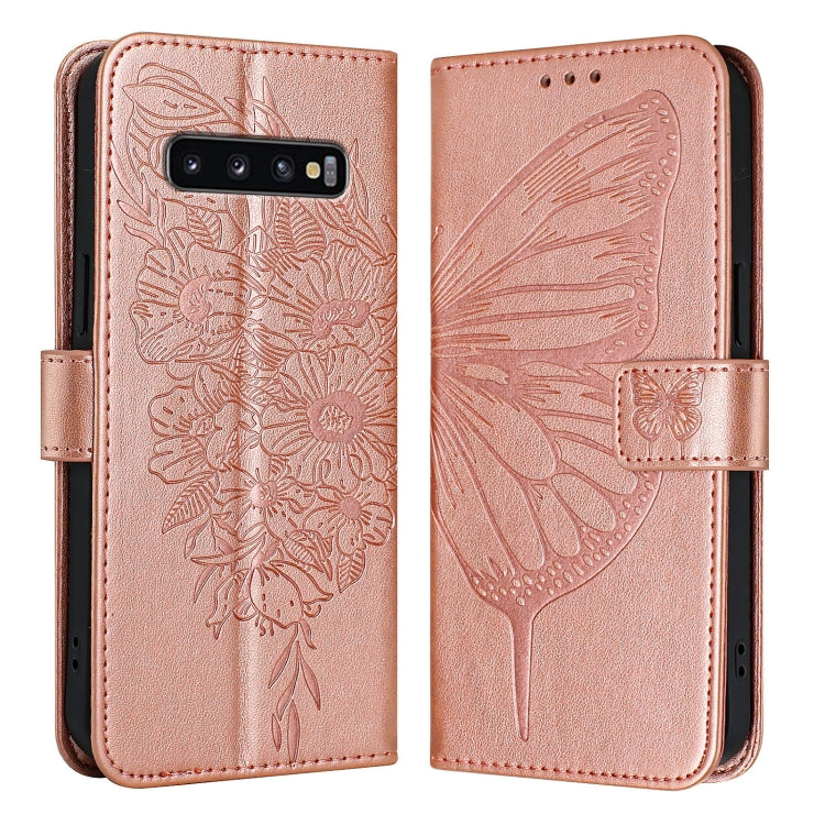 Embossed Butterfly Leather Phone Case, For Samsung Galaxy A40, For Samsung Galaxy A10 / M10 EU, For Samsung Galaxy Xcover 4s / Xcover 4, For Samsung Galaxy S10e, For Samsung Galaxy S10+, For Samsung Galaxy S10