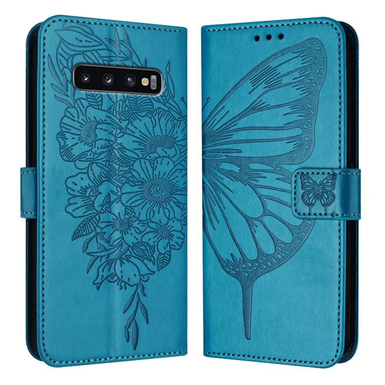 Embossed Butterfly Leather Phone Case, For Samsung Galaxy A40, For Samsung Galaxy A10 / M10 EU, For Samsung Galaxy Xcover 4s / Xcover 4, For Samsung Galaxy S10e, For Samsung Galaxy S10+, For Samsung Galaxy S10