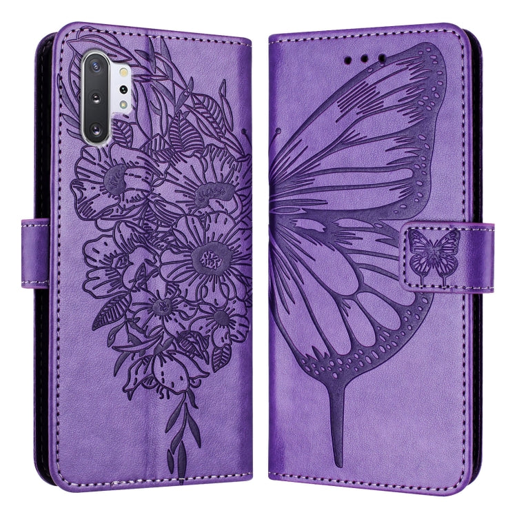 Embossed Butterfly Leather Phone Case, For Samsung Galaxy A81 / M60s /Note10 Lite, For Samsung Galaxy A10s / M10s, For Samsung Galaxy A20s, For Samsung Galaxy Note10, For Samsung Galaxy Note10+, For Samsung Galaxy A20e / A10e