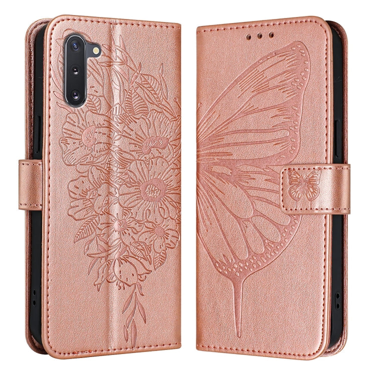Embossed Butterfly Leather Phone Case, For Samsung Galaxy A81 / M60s /Note10 Lite, For Samsung Galaxy A10s / M10s, For Samsung Galaxy A20s, For Samsung Galaxy Note10, For Samsung Galaxy Note10+, For Samsung Galaxy A20e / A10e