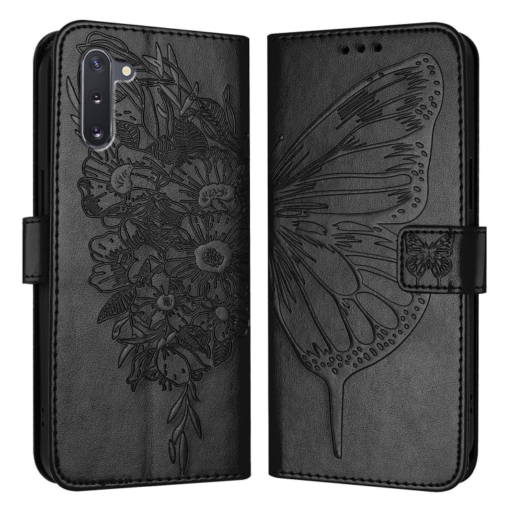 Embossed Butterfly Leather Phone Case, For Samsung Galaxy A81 / M60s /Note10 Lite, For Samsung Galaxy A10s / M10s, For Samsung Galaxy A20s, For Samsung Galaxy Note10, For Samsung Galaxy Note10+, For Samsung Galaxy A20e / A10e
