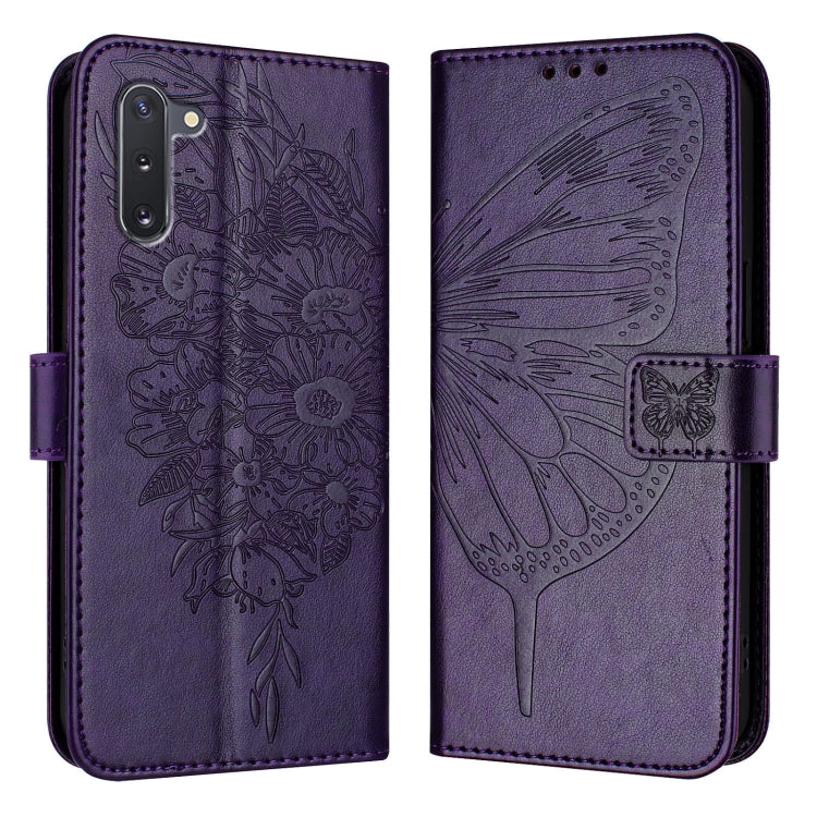 Embossed Butterfly Leather Phone Case, For Samsung Galaxy A81 / M60s /Note10 Lite, For Samsung Galaxy A10s / M10s, For Samsung Galaxy A20s, For Samsung Galaxy Note10, For Samsung Galaxy Note10+, For Samsung Galaxy A20e / A10e