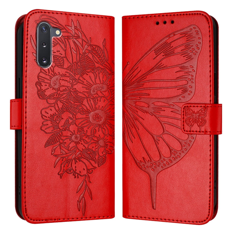 Embossed Butterfly Leather Phone Case, For Samsung Galaxy A81 / M60s /Note10 Lite, For Samsung Galaxy A10s / M10s, For Samsung Galaxy A20s, For Samsung Galaxy Note10, For Samsung Galaxy Note10+, For Samsung Galaxy A20e / A10e