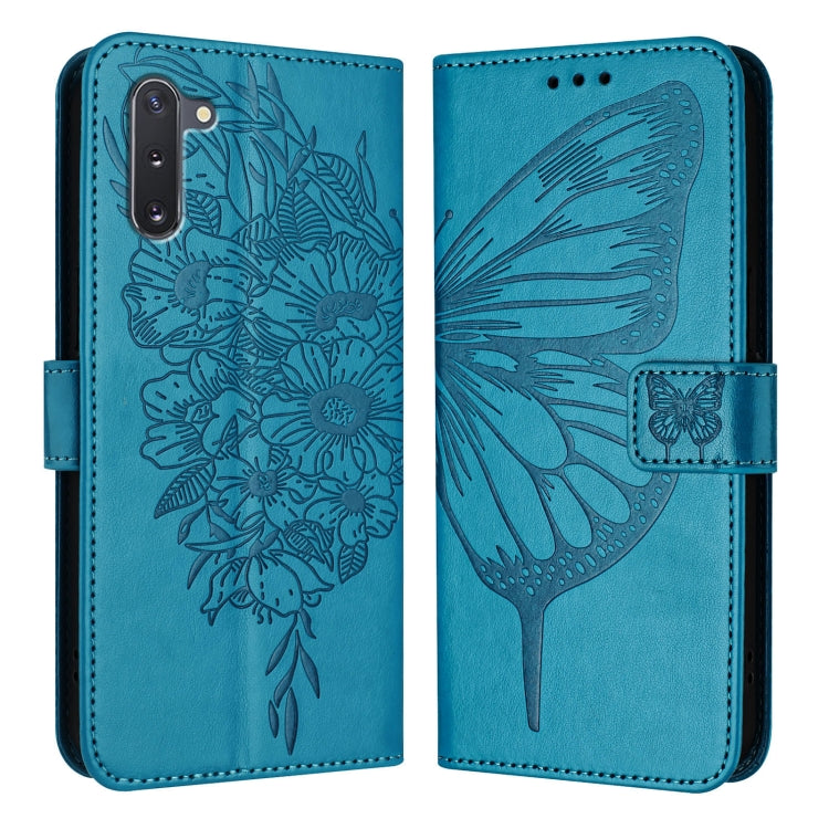 Embossed Butterfly Leather Phone Case, For Samsung Galaxy A81 / M60s /Note10 Lite, For Samsung Galaxy A10s / M10s, For Samsung Galaxy A20s, For Samsung Galaxy Note10, For Samsung Galaxy Note10+, For Samsung Galaxy A20e / A10e