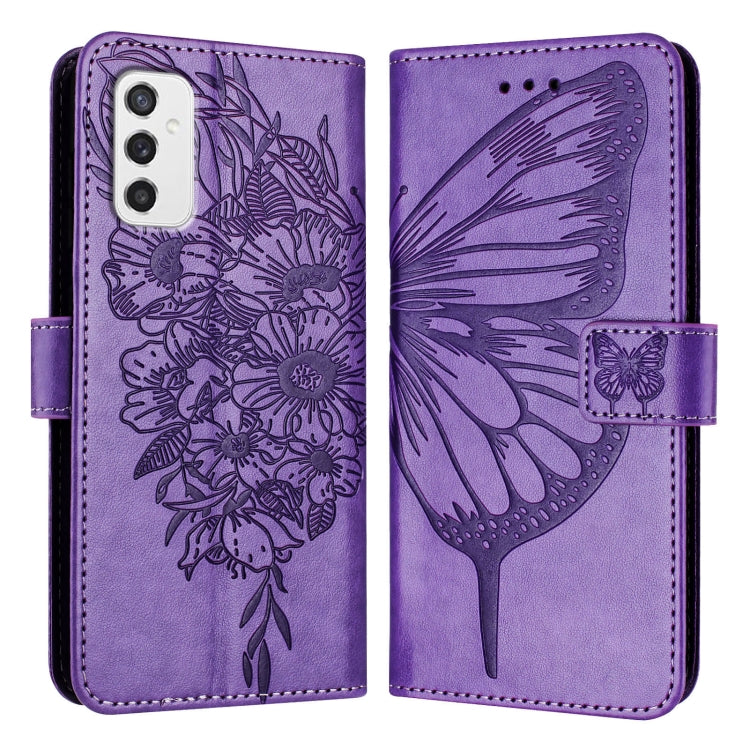 Embossed Butterfly Leather Phone Case, For Samsung Galaxy Xcover6 Pro, For Samsung Galaxy M52 5G, For Samsung Galaxy M32 4G Global / M22, For Samsung Galaxy A41 EU, For Samsung Galaxy M62, For Samsung Galaxy A91 / M80s / S10 Lite
