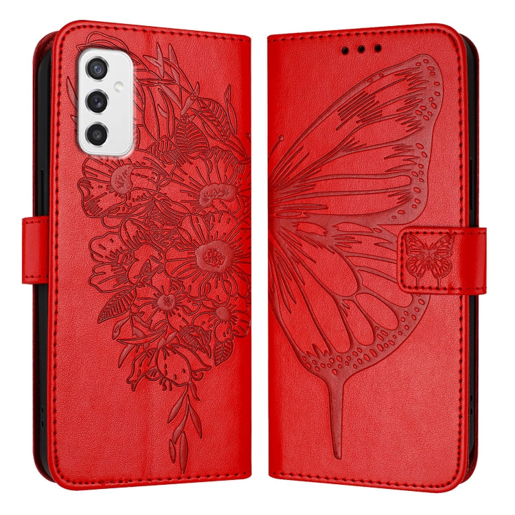 Embossed Butterfly Leather Phone Case, For Samsung Galaxy Xcover6 Pro, For Samsung Galaxy M52 5G, For Samsung Galaxy M32 4G Global / M22, For Samsung Galaxy A41 EU, For Samsung Galaxy M62, For Samsung Galaxy A91 / M80s / S10 Lite
