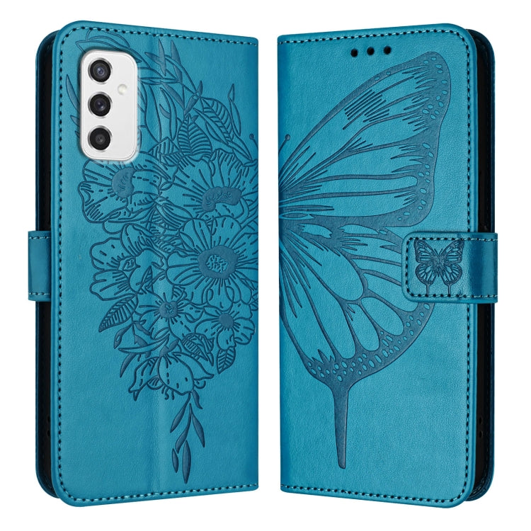 Embossed Butterfly Leather Phone Case, For Samsung Galaxy Xcover6 Pro, For Samsung Galaxy M52 5G, For Samsung Galaxy M32 4G Global / M22, For Samsung Galaxy A41 EU, For Samsung Galaxy M62, For Samsung Galaxy A91 / M80s / S10 Lite