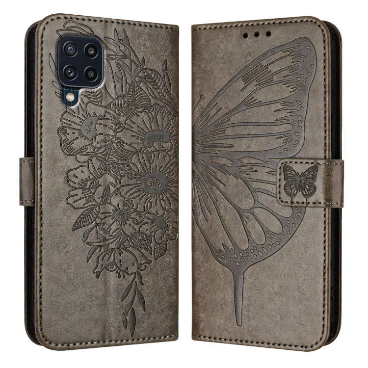 Embossed Butterfly Leather Phone Case, For Samsung Galaxy Xcover6 Pro, For Samsung Galaxy M52 5G, For Samsung Galaxy M32 4G Global / M22, For Samsung Galaxy A41 EU, For Samsung Galaxy M62, For Samsung Galaxy A91 / M80s / S10 Lite