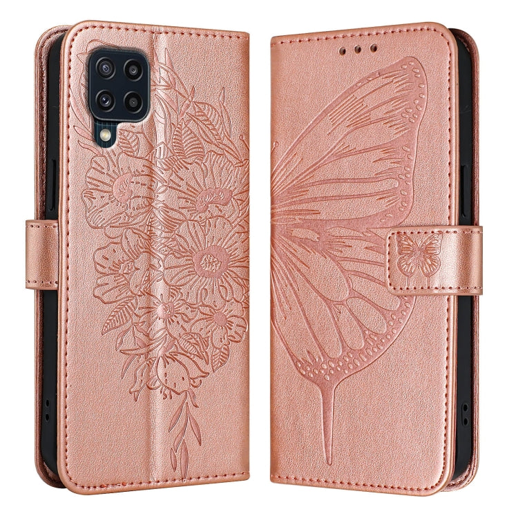 Embossed Butterfly Leather Phone Case, For Samsung Galaxy Xcover6 Pro, For Samsung Galaxy M52 5G, For Samsung Galaxy M32 4G Global / M22, For Samsung Galaxy A41 EU, For Samsung Galaxy M62, For Samsung Galaxy A91 / M80s / S10 Lite