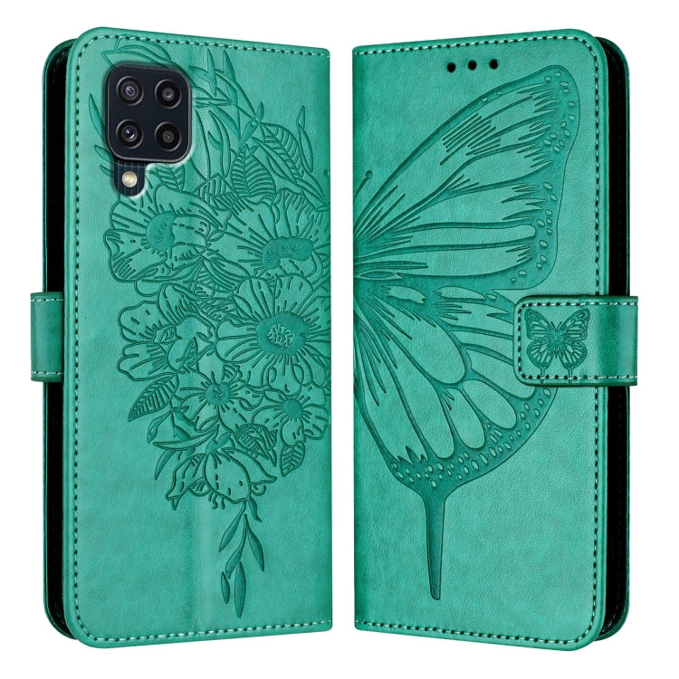 Embossed Butterfly Leather Phone Case, For Samsung Galaxy Xcover6 Pro, For Samsung Galaxy M52 5G, For Samsung Galaxy M32 4G Global / M22, For Samsung Galaxy A41 EU, For Samsung Galaxy M62, For Samsung Galaxy A91 / M80s / S10 Lite