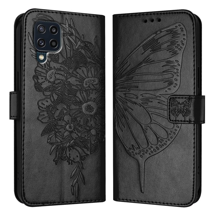 Embossed Butterfly Leather Phone Case, For Samsung Galaxy Xcover6 Pro, For Samsung Galaxy M52 5G, For Samsung Galaxy M32 4G Global / M22, For Samsung Galaxy A41 EU, For Samsung Galaxy M62, For Samsung Galaxy A91 / M80s / S10 Lite
