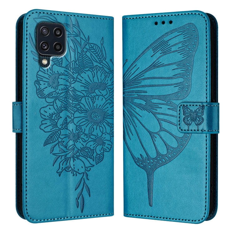 Embossed Butterfly Leather Phone Case, For Samsung Galaxy Xcover6 Pro, For Samsung Galaxy M52 5G, For Samsung Galaxy M32 4G Global / M22, For Samsung Galaxy A41 EU, For Samsung Galaxy M62, For Samsung Galaxy A91 / M80s / S10 Lite