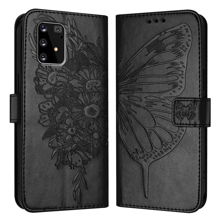Embossed Butterfly Leather Phone Case, For Samsung Galaxy Xcover6 Pro, For Samsung Galaxy M52 5G, For Samsung Galaxy M32 4G Global / M22, For Samsung Galaxy A41 EU, For Samsung Galaxy M62, For Samsung Galaxy A91 / M80s / S10 Lite