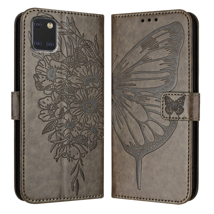 Embossed Butterfly Leather Phone Case, For Samsung Galaxy A81 / M60s /Note10 Lite, For Samsung Galaxy A10s / M10s, For Samsung Galaxy A20s, For Samsung Galaxy Note10, For Samsung Galaxy Note10+, For Samsung Galaxy A20e / A10e