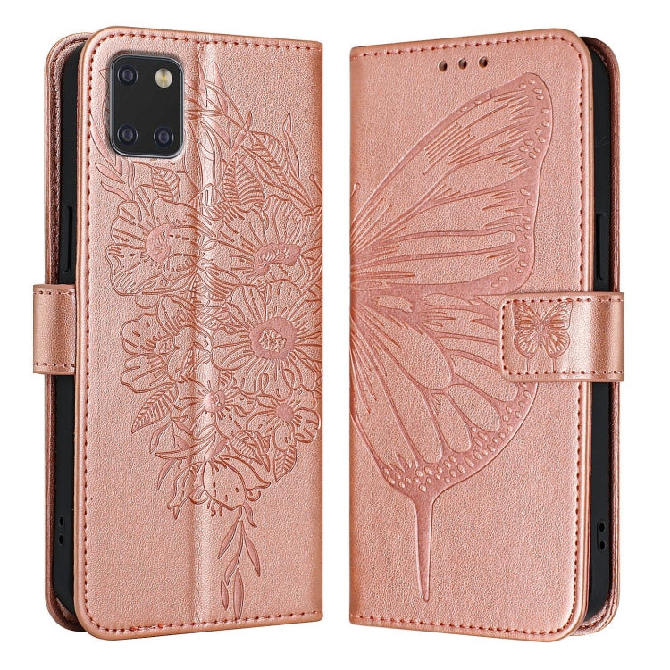 Embossed Butterfly Leather Phone Case, For Samsung Galaxy A81 / M60s /Note10 Lite, For Samsung Galaxy A10s / M10s, For Samsung Galaxy A20s, For Samsung Galaxy Note10, For Samsung Galaxy Note10+, For Samsung Galaxy A20e / A10e