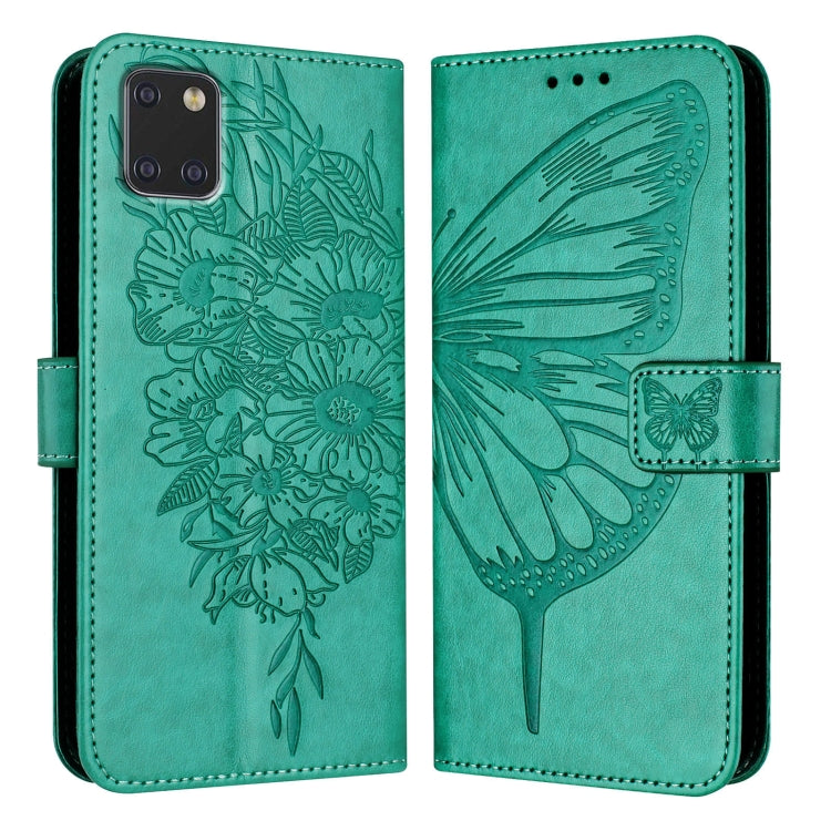 Embossed Butterfly Leather Phone Case, For Samsung Galaxy A81 / M60s /Note10 Lite, For Samsung Galaxy A10s / M10s, For Samsung Galaxy A20s, For Samsung Galaxy Note10, For Samsung Galaxy Note10+, For Samsung Galaxy A20e / A10e