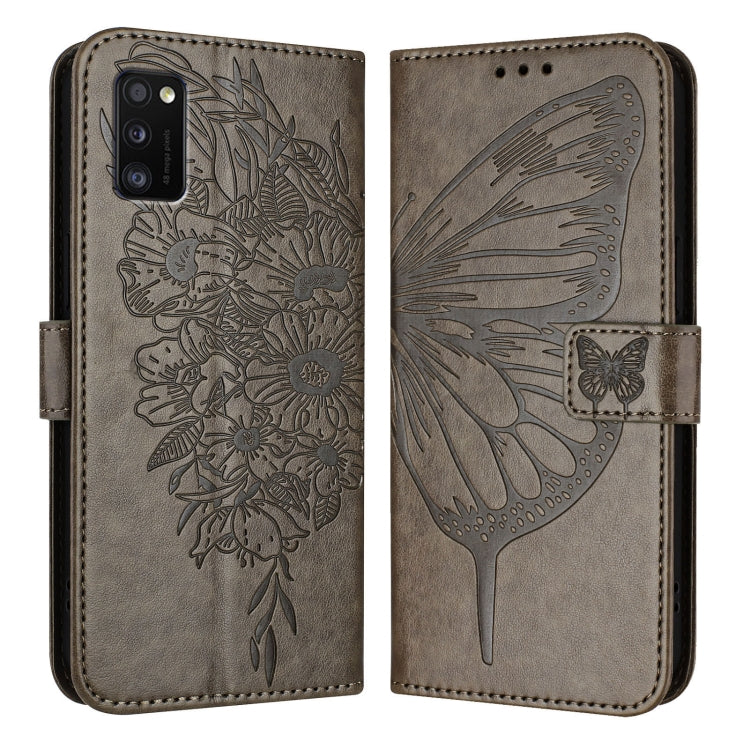 Embossed Butterfly Leather Phone Case, For Samsung Galaxy Xcover6 Pro, For Samsung Galaxy M52 5G, For Samsung Galaxy M32 4G Global / M22, For Samsung Galaxy A41 EU, For Samsung Galaxy M62, For Samsung Galaxy A91 / M80s / S10 Lite