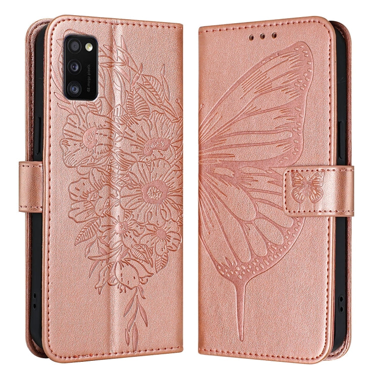 Embossed Butterfly Leather Phone Case, For Samsung Galaxy Xcover6 Pro, For Samsung Galaxy M52 5G, For Samsung Galaxy M32 4G Global / M22, For Samsung Galaxy A41 EU, For Samsung Galaxy M62, For Samsung Galaxy A91 / M80s / S10 Lite