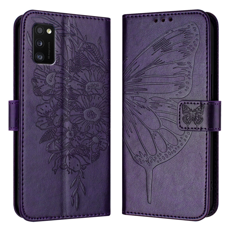 Embossed Butterfly Leather Phone Case, For Samsung Galaxy Xcover6 Pro, For Samsung Galaxy M52 5G, For Samsung Galaxy M32 4G Global / M22, For Samsung Galaxy A41 EU, For Samsung Galaxy M62, For Samsung Galaxy A91 / M80s / S10 Lite