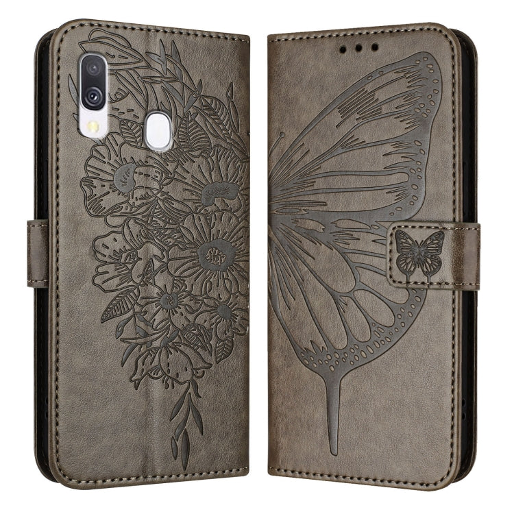 Embossed Butterfly Leather Phone Case, For Samsung Galaxy A40, For Samsung Galaxy A10 / M10 EU, For Samsung Galaxy Xcover 4s / Xcover 4, For Samsung Galaxy S10e, For Samsung Galaxy S10+, For Samsung Galaxy S10