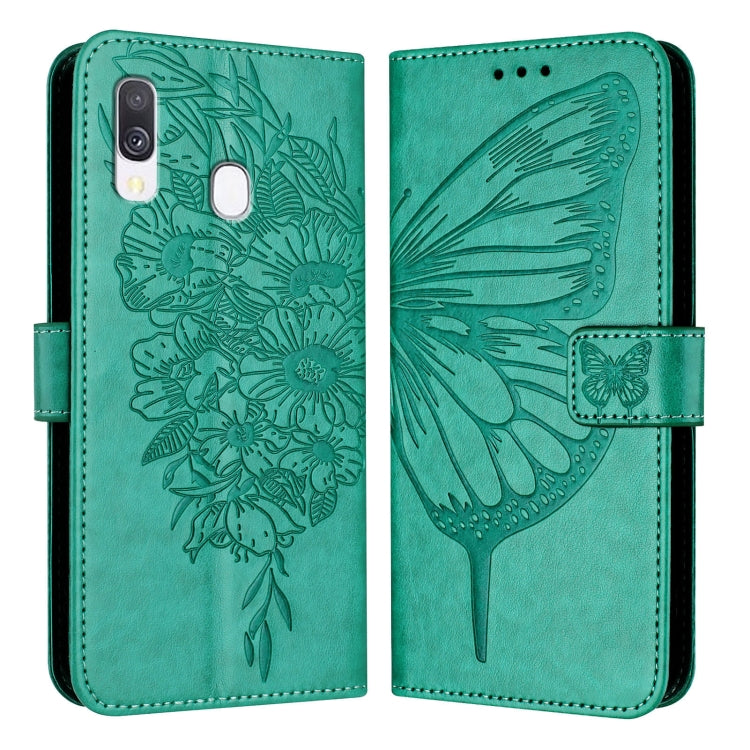 Embossed Butterfly Leather Phone Case, For Samsung Galaxy A40, For Samsung Galaxy A10 / M10 EU, For Samsung Galaxy Xcover 4s / Xcover 4, For Samsung Galaxy S10e, For Samsung Galaxy S10+, For Samsung Galaxy S10
