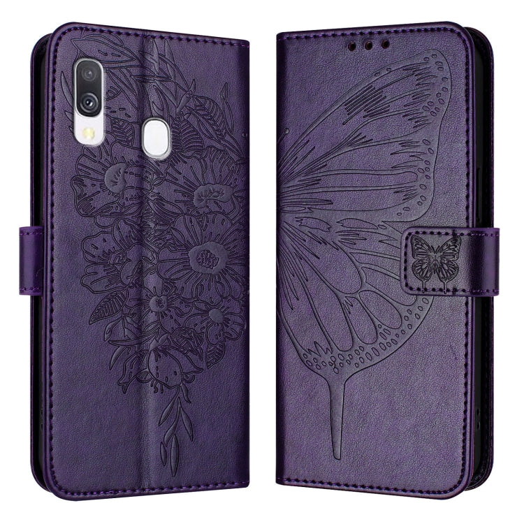 Embossed Butterfly Leather Phone Case, For Samsung Galaxy A40, For Samsung Galaxy A10 / M10 EU, For Samsung Galaxy Xcover 4s / Xcover 4, For Samsung Galaxy S10e, For Samsung Galaxy S10+, For Samsung Galaxy S10
